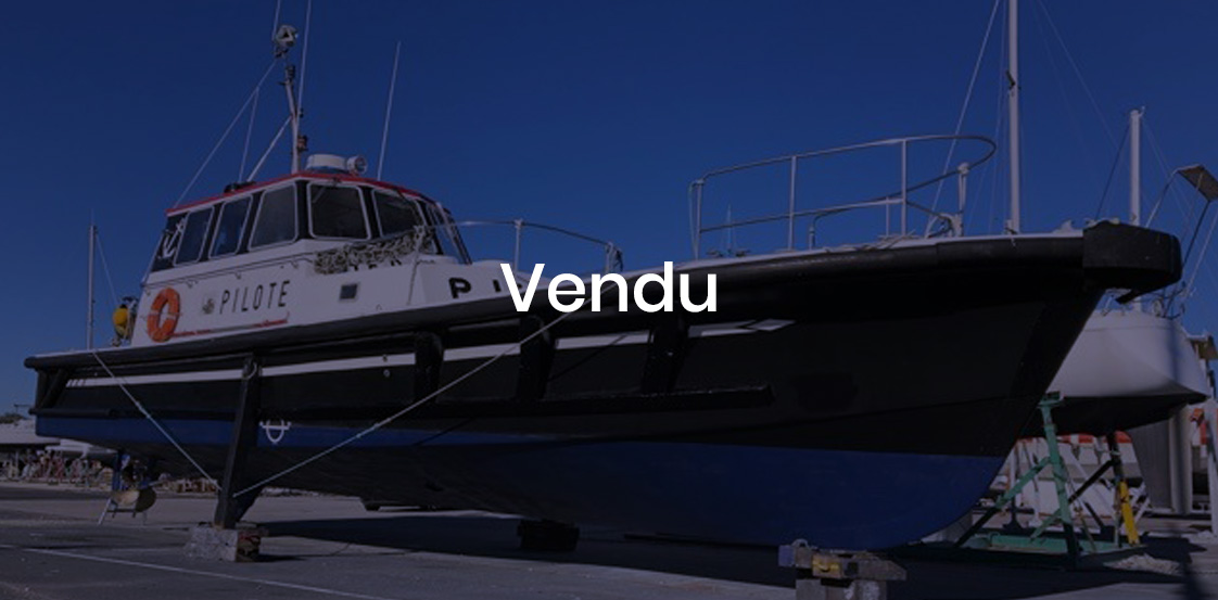 Pilot boat for sale ( Cherbourg Pilot station) SOLD FFPM Fédération