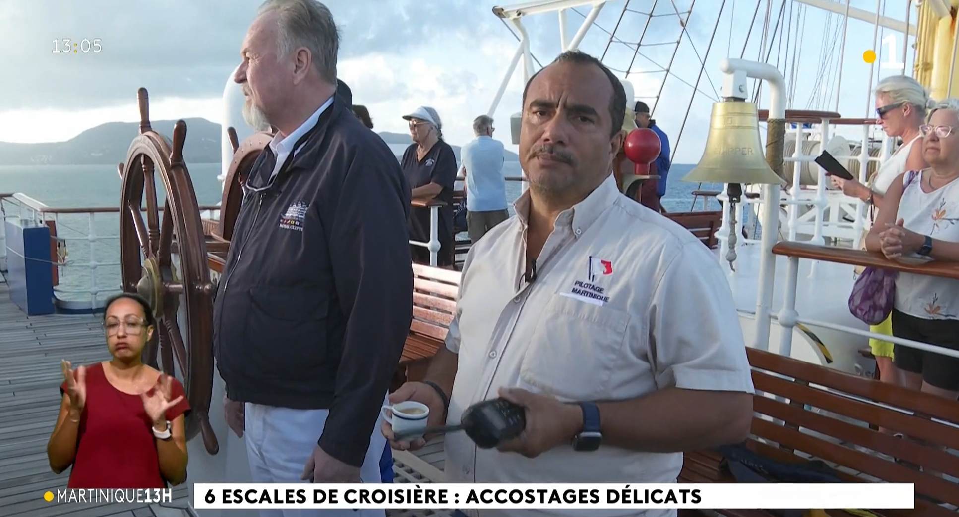 pilotes maritimes Martinique