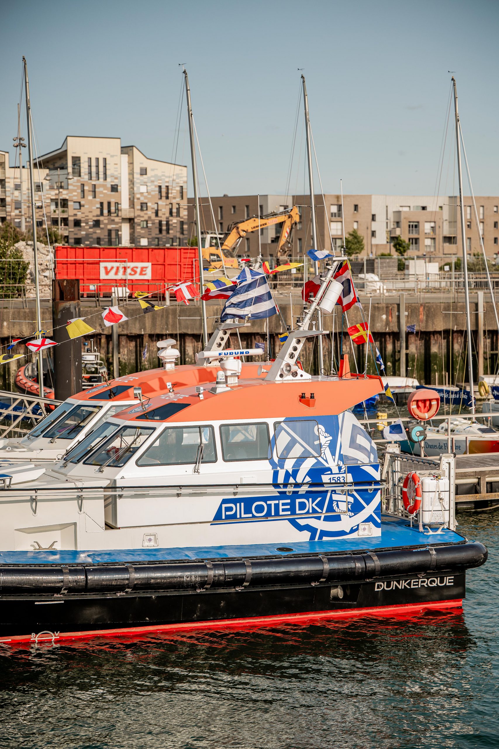 Baptême de deux pilotines à Dunkerque