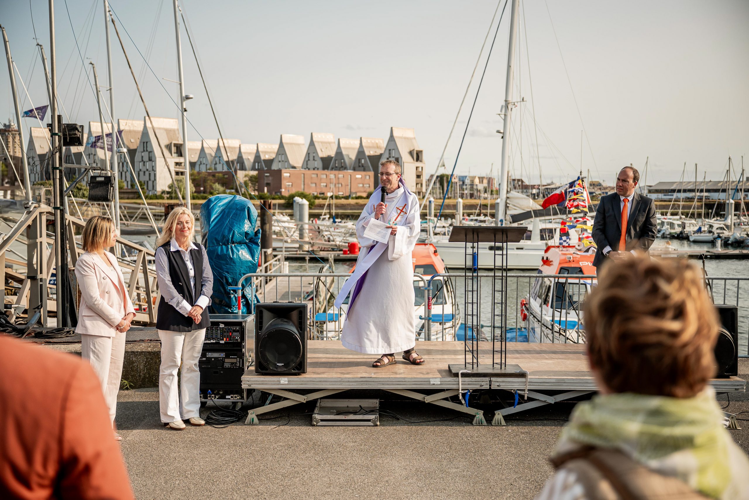 Baptême de deux pilotines à Dunkerque